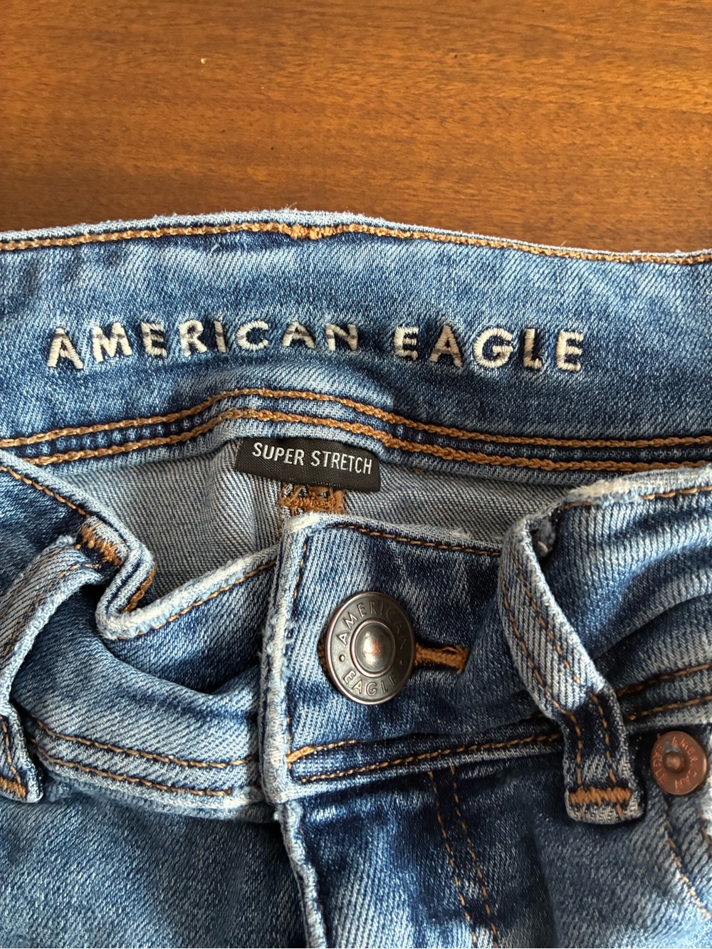 American Eagle Outfitters Light Blue Super Stretch Jeans Jeggings